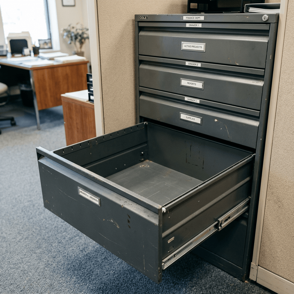 The Drawers Are&nbsp;Empty